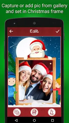 Christmas Camera android App screenshot 3