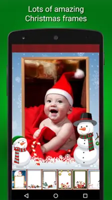 Christmas Camera android App screenshot 4